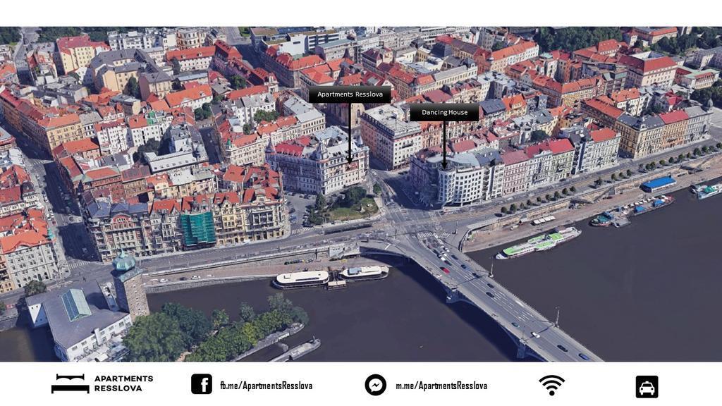 Apartments Resslova By The Dancing House Prague Ngoại thất bức ảnh